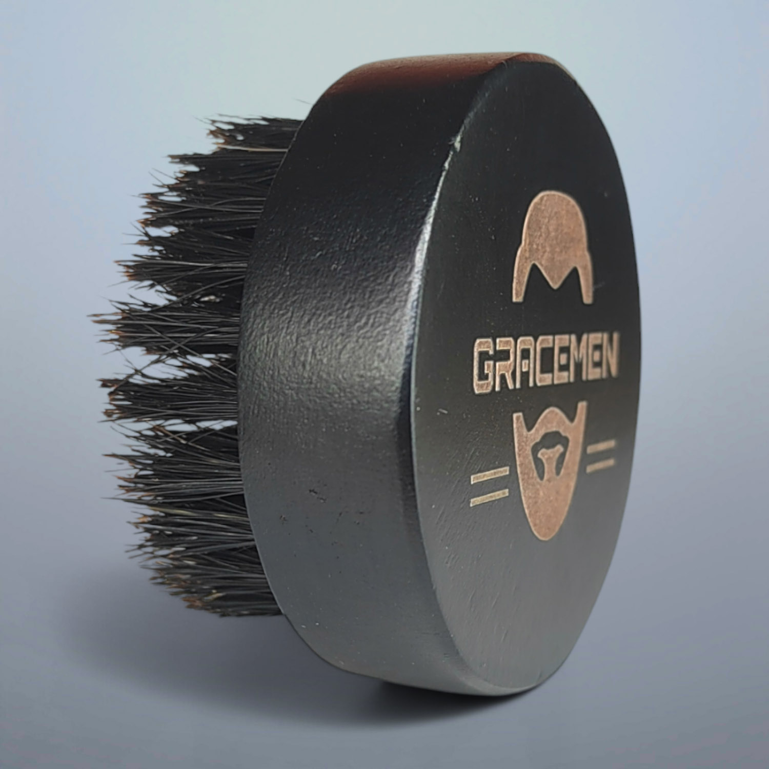 Men'S Grooming Oil - Round Beard Brush for Men –