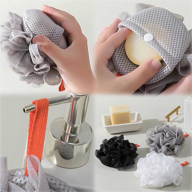 Exfoliating Scrub Mens - 1 Piece Of Soft Loofah Sponge