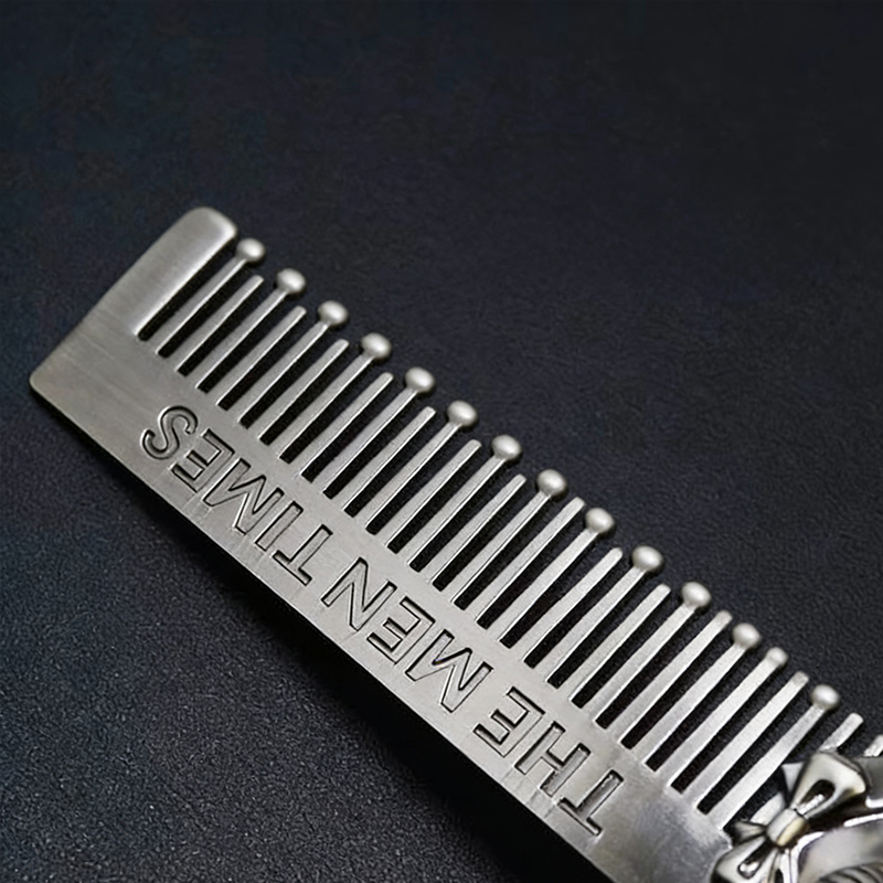 Vintage Metal Hair Comb Retro  - Men'S Grooming Oil recension och pris