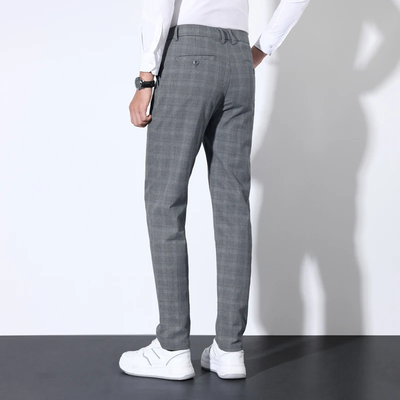 Cotton Plaid Striped Classic S - Men'S Grooming For Wedding recension och pris