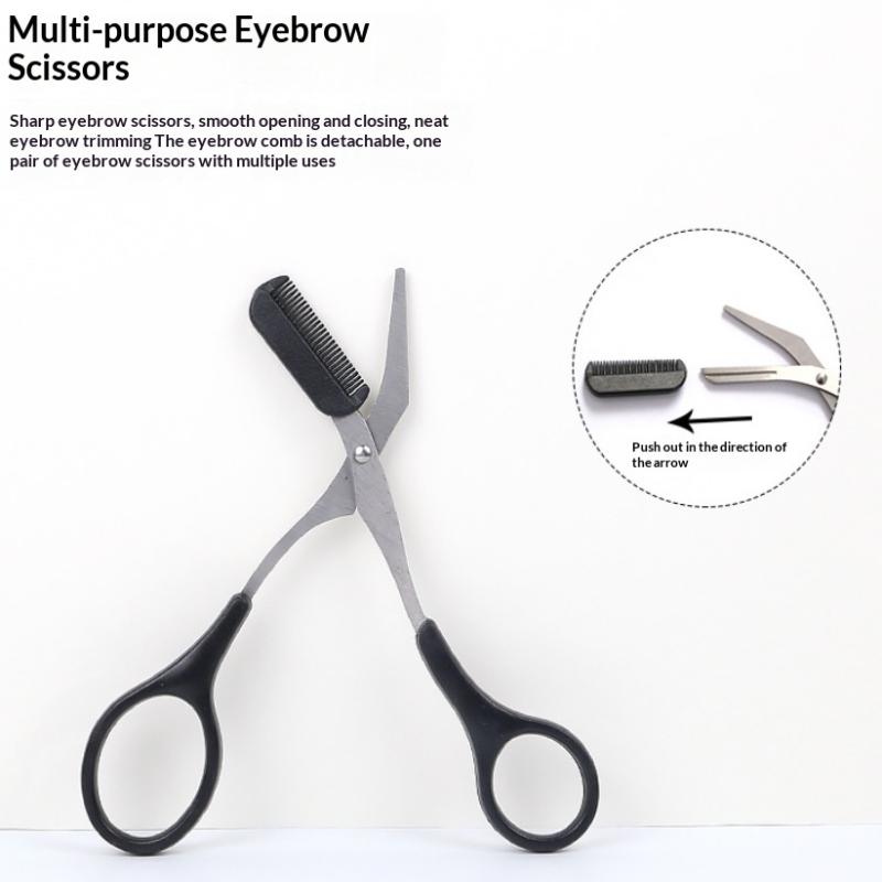 Stainless Steel 3pcs Eyebrow G - Men'S Grooming Eyebrow Shape recension och pris