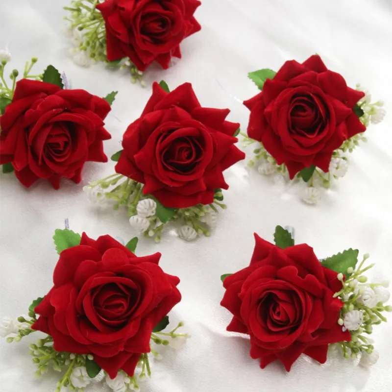 6PCS/set Boutonniere for Men G - Men'S Grooming For Wedding recension och pris