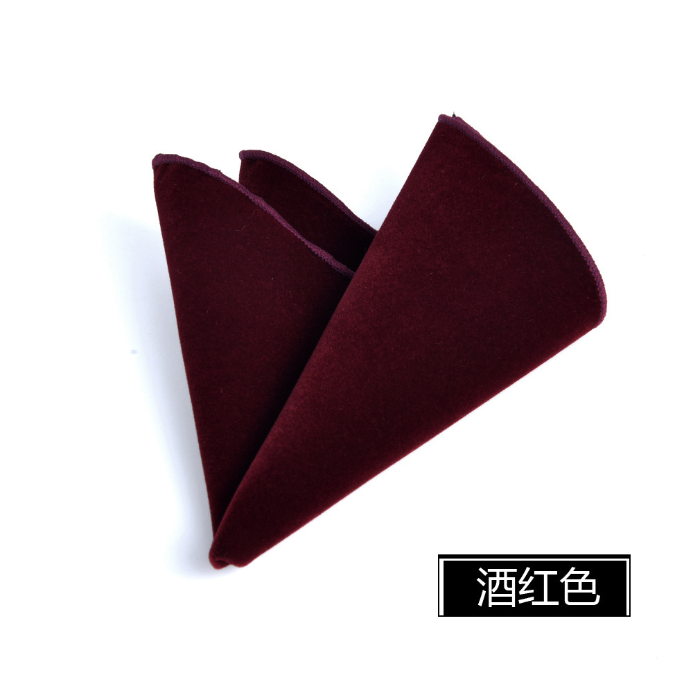 23cm Men's Velvet Pocket Squar - Men'S Grooming For Wedding recension och pris