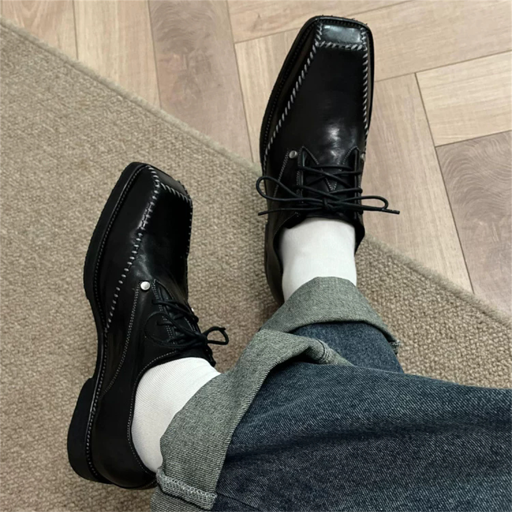 Derby Shoes for Men British St - Men'S Grooming For Wedding recension och pris