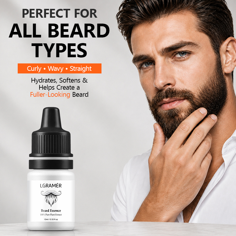 Men's Beard Growth Serum Nouri - Men'S Grooming Oil recension och pris