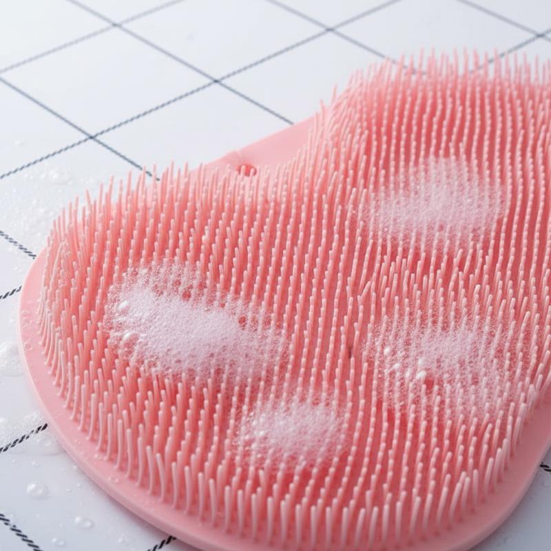 Shower Foot Scrubber Mat Back  - Exfoliating Scrub Mens recension och pris