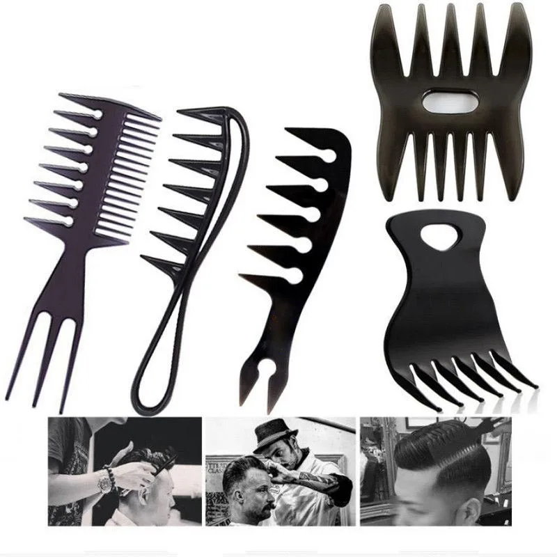 Hot  Men Hair Comb Barber Prof - Men'S Grooming Oil recension och pris