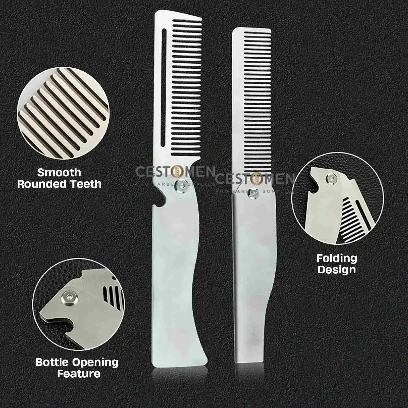 New Type1/2PCS Portable Steel  - Men'S Grooming Oil recension och pris