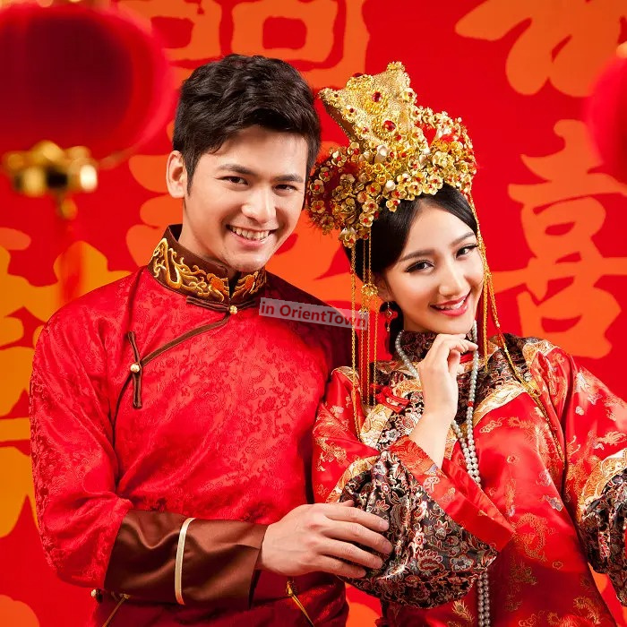 Bride groom Qing Dynasty weddi - Men'S Grooming Studio recension och pris